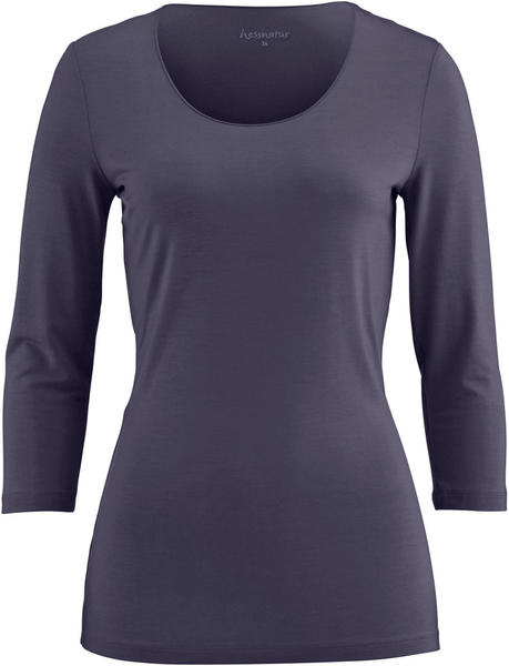 hessnatur Jersey-Shirt aus Modal lila (4662365)