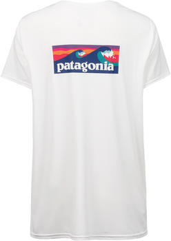 Patagonia Women's Cap Cool Daily Graphic Shirt (45250) boardshort logo/white