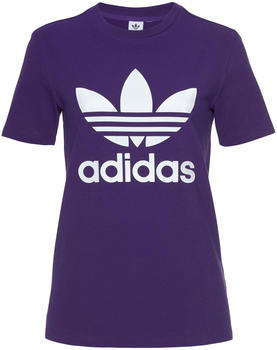 Adidas Originals Trefoil T-Shirt Damen collegiate purple (ED7497)