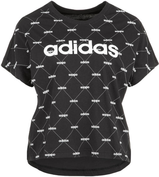 Adidas Women's Essentials Linear Graphic Tee