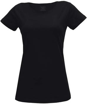 Melawear Bio-Damen-T-Shirts (mw-100-110) schwarz