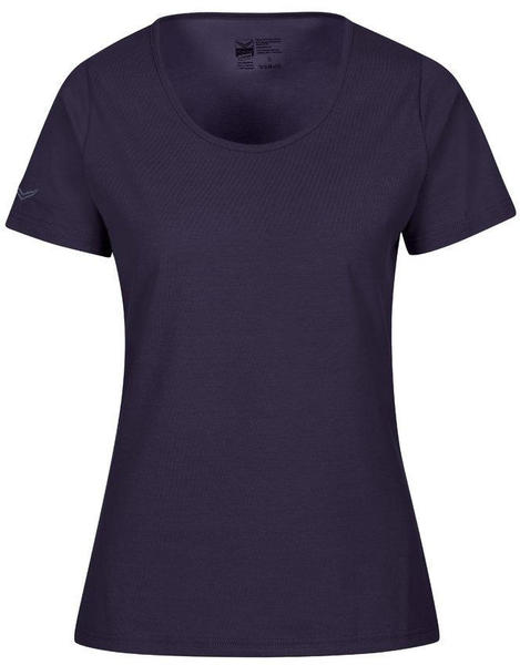 Trigema T-Shirt aus Biobaumwolle (39201) C2C Deep-purple