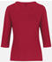 Trigema 3/4 Arm Shirt aus Biobaumwolle (39505) C2C rubin