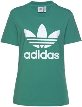 Adidas Originals Trefoil T-Shirt Damen future hydro/white (FM3300)