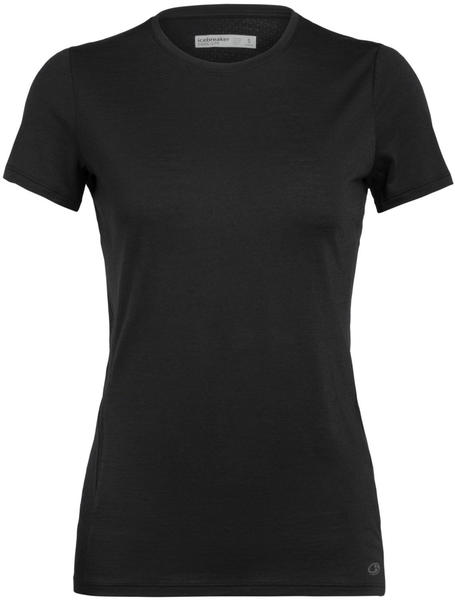 Icebreaker Women's Amplify Short Sleeve Low Crewe black (104765-010)