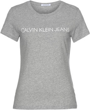 Calvin Klein Institutional Logo Slim Fit Tee (J20J207879) light grey