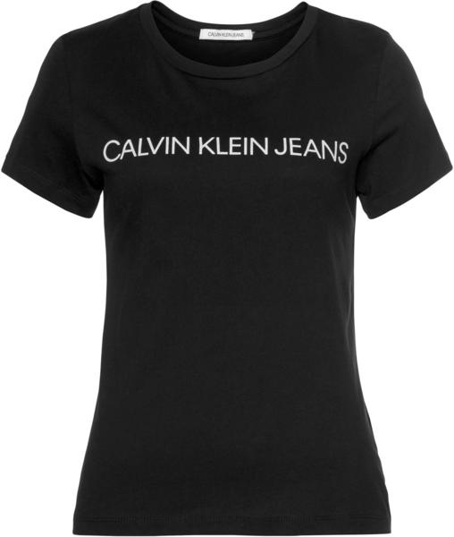 Calvin Klein Institutional Logo Slim Fit Tee (J20J207879) black