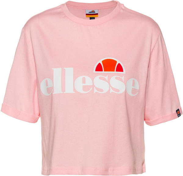 Ellesse Alberta Crop T-Shirt light pink