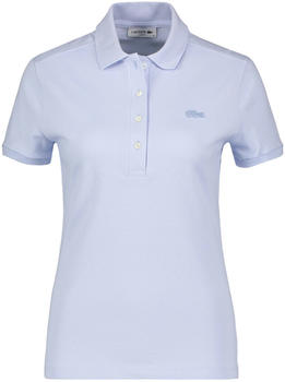 Lacoste Women's Stretch Cotton Piqué Polo Shirt light blue (PF5462-J2G)