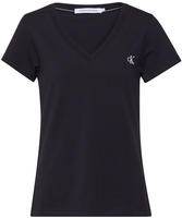 Calvin Klein Jeans T-Shirt Rood J20J213716 Schwarz Regular Fit Female