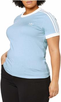 Adidas Women Original 3-Stripes T-Shirt clear sky/white