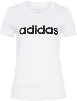 Adidas Women's Essentials Linear Tee white (DU0629)