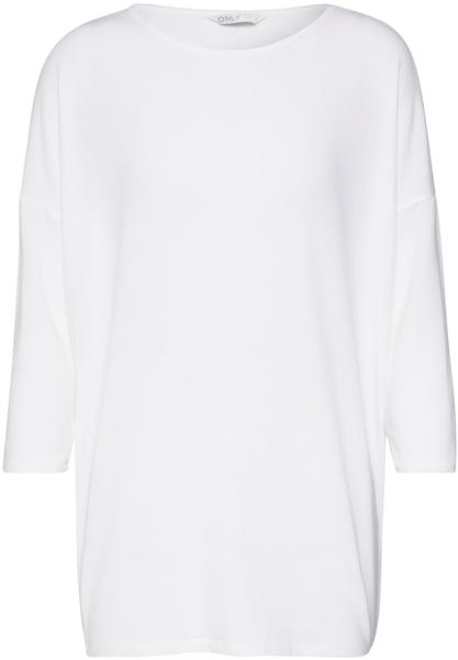 Only Loose Fitted 3/4 Sleeved Top (15157920) white/cloud dancer