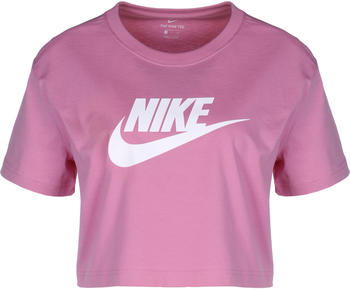 Nike Cropped T-Shirt Essential (BV6175-693) magic flamingo/white
