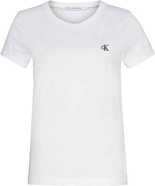 Calvin Klein Embroidery Slim Tee (J20J212883) white