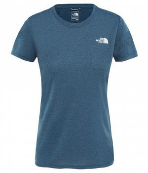 The North Face Reaxion Ampere T-Shirt Women (CE0T) blue wing teal heather