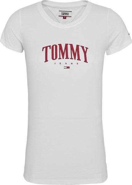 Tommy Hilfiger Logo Slim Fit T-Shirt white (DW0DW08061-YBR)