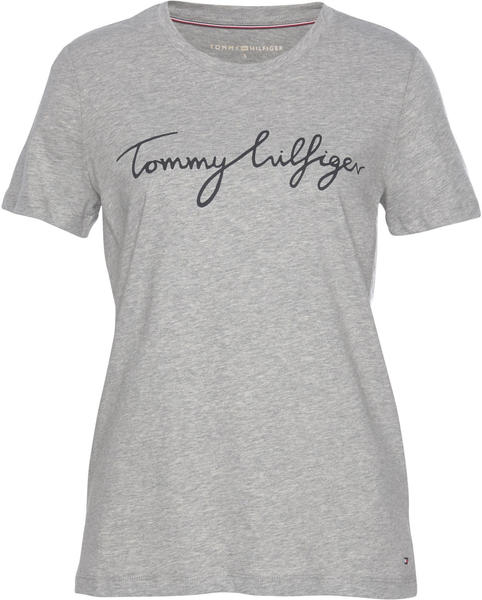 Tommy Hilfiger Heritage Crew Neck Logo T-Shirt (WW0WW24967) light grey