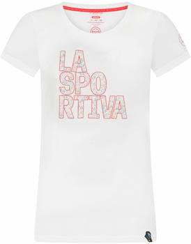 La Sportiva Pattern T-Shirt Apparel Climbing Women white