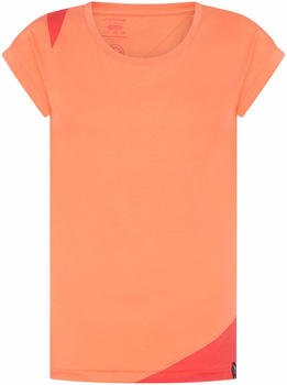 La Sportiva Chimney T-Shirt Climbing Apparel Women flamingo/hibiscus