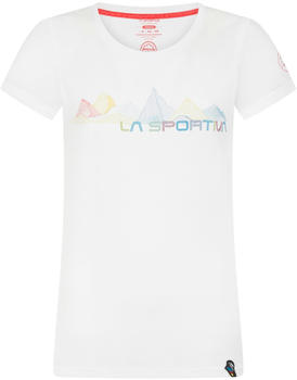 La Sportiva Peaks T-Shirt Apparel Climbing Women white