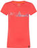 La Sportiva Peaks T-Shirt Apparel Climbing Women hibiscus