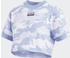 Adidas Cropped T-Shirt Damen sky tint/shade blue/easy blue (FM2492)