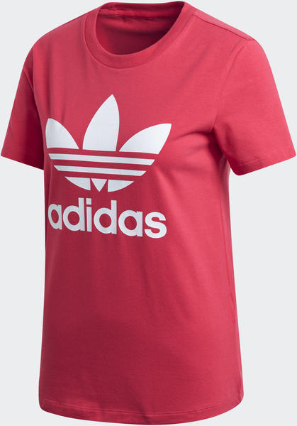 Adidas Trefoil T-Shirt Damen power pink/white (GD2312)
