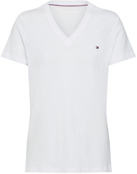 Tommy Hilfiger Heritage V-Neck T-Shirt (WW0WW24969) white