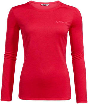 VAUDE Women's Essential LS T-Shirt cranberry