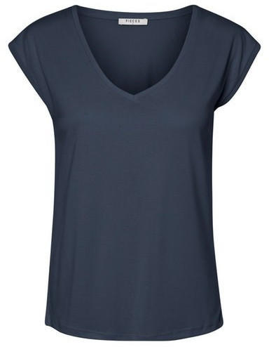 Pieces Damen-T-Shirt (17095260) ombre blue