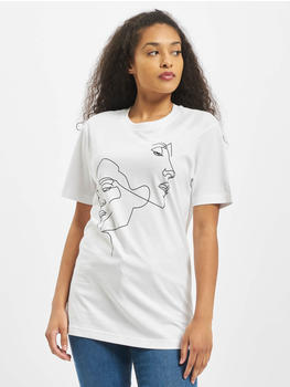 Mister Tee T-Shirt Ladies One Line white (MT129100220)