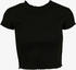 Urban Classics T-Shirt Cropped Rib black (TB344400007)