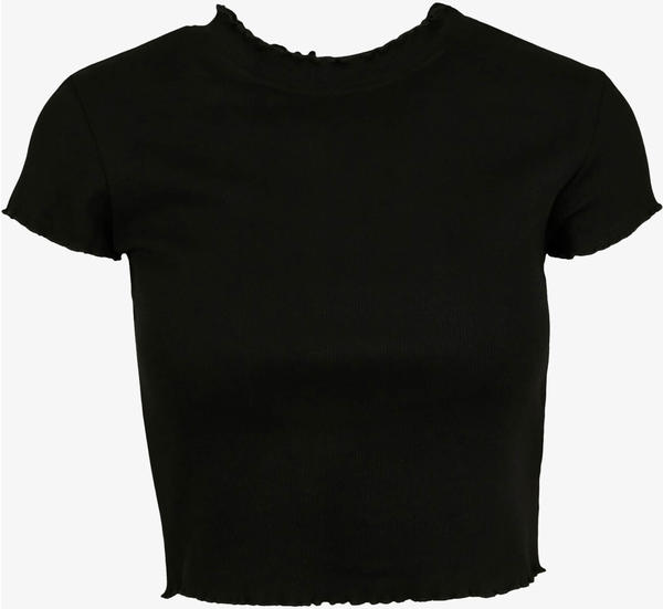 Urban Classics T-Shirt Cropped Rib black (TB344400007)