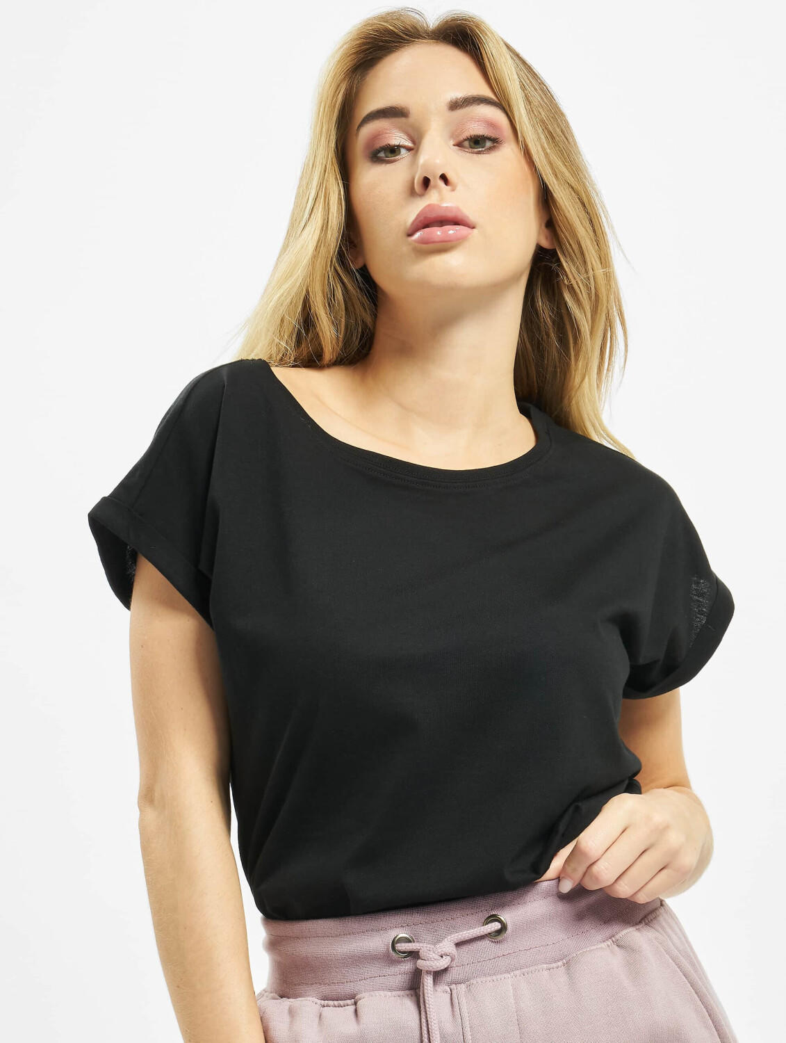 Organic (Oktober (TB298300007) 14,99 ab 2023) black Test T-Shirt € TOP Ladies Urban Classics Extended Angebote