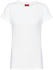 Hugo T-Shirt aus Baumwoll-Jersey mit spiegelverkehrtem Logo-Print (50417212) weiß