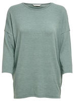 ONLY 3/4-Arm-Shirt "ONLGLAMOUR 3/4 TOP JRS NOOS" Materialmix, loose fit