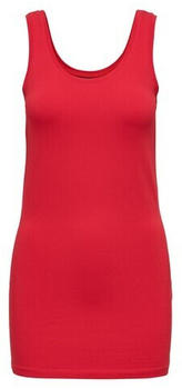 Only Onllivelove New Long Tank Top Jrs (15201465) mars red