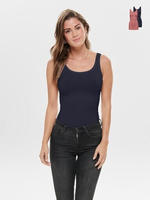 ONLY Tanktop "ONLLIVE &ndash; Slim-Fit Tanktops mit Stretch f&uuml;r optimalen Sitz" Packung,