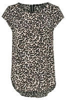 ONLY Shirtbluse "ONLVIC S/S AOP TOP NOOS PTM" mit Allover Druck