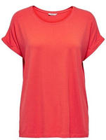 ONLY T-Shirt "ONLMOSTER &ndash; Kurzarmshirt mit Aufschlag und klassischem Look"