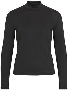 Vila Vileoa L/s Rollneck Top/ofw (14066134) black