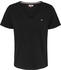Tommy Hilfiger Organic Cotton V-Neck Slim Fit T-Shirt (DW0DW09195) black