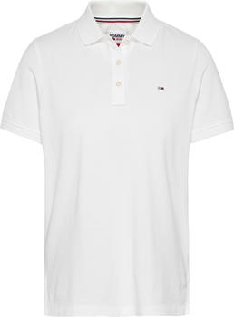 Tommy Hilfiger Organic Cotton Slim Fit Polo (DW0DW09199) white