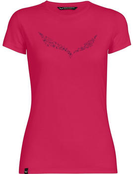 Salewa Solid DRI-Release T-Shirt pink/virtual pink melange