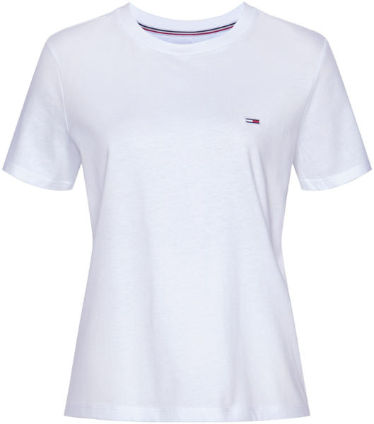 Tommy Hilfiger Organic Cotton Crew Neck T-Shirt (DW0DW09198) white