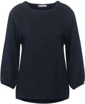 Street One Shirt Mit Raffungen (A315921) dark blue