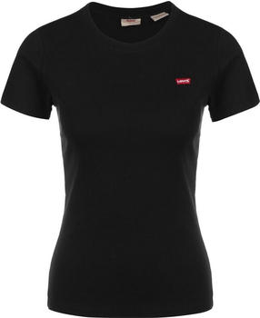 Levi's Ribbed Baby Tee mineral black