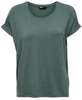 ONLY T-Shirt "ONLMOSTER &ndash; T-Shirt mit melierter Optik und elastischem...