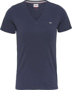 Tommy Hilfiger Organic Cotton Skinny Fit V-Neck T-Shirt (DW0DW09197) twilight navy
